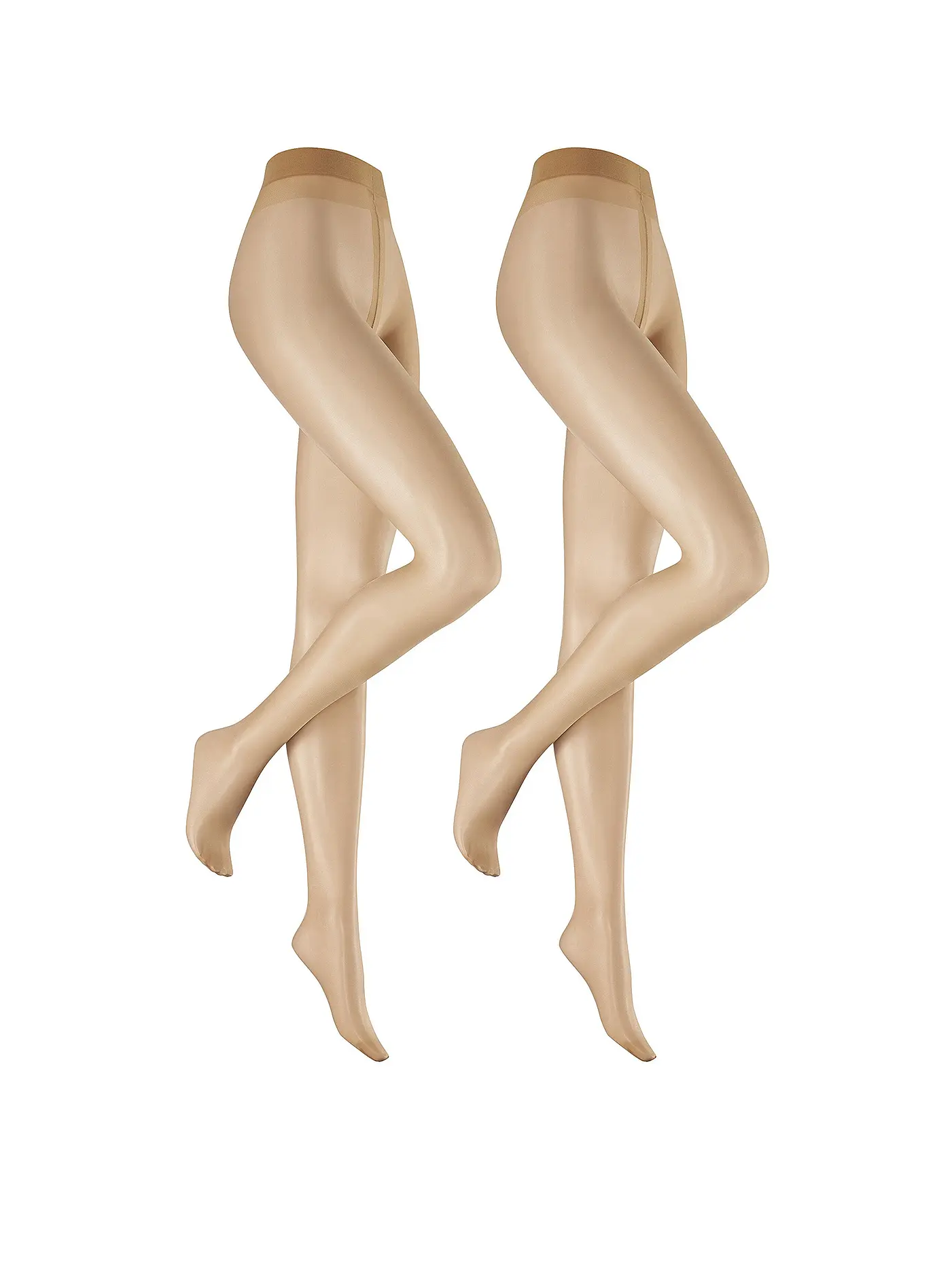 HUDSON | Strumpfhose 2-er Pkg. "Simply20" (Teint) | beige